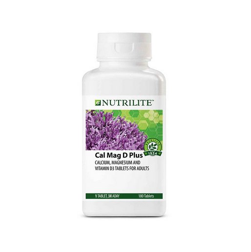 100 Original Amway Nutriway And Nutrilite Cal Mag D 180 Tablets