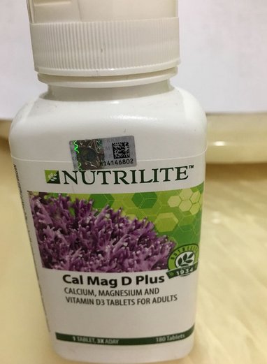 100 Original Amway Nutriway And Nutrilite Cal Mag D 180 Tablets