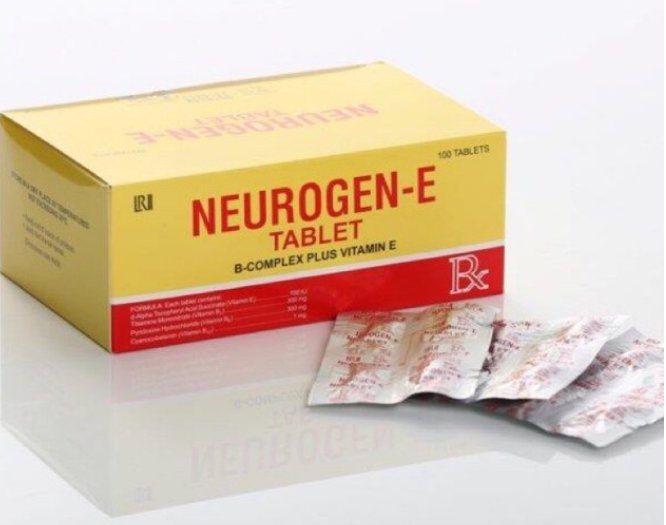 New Neurogen-E Tablets B Complex Plus Vitamin E Original 100'S