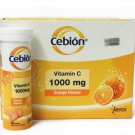 1 Box  Cebion Effervescent Vitamin C 1000mg 4 tubes X 10's