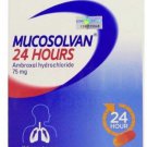 5 x Mucosolvan 24 Hours Capsule 75Mg 10'S Relief Of Respiratory Tract Diseases