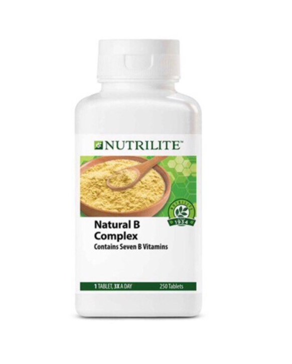 5 Boxes X NEW NUTRILITE AMWAY Natural B Complex Contains 7 B Vitamins 250 tabs