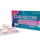 5 x GAVISCON DOUBLE ACTION TABLETS 16's MINT  HEARTBURN & INDIGESTION - FS