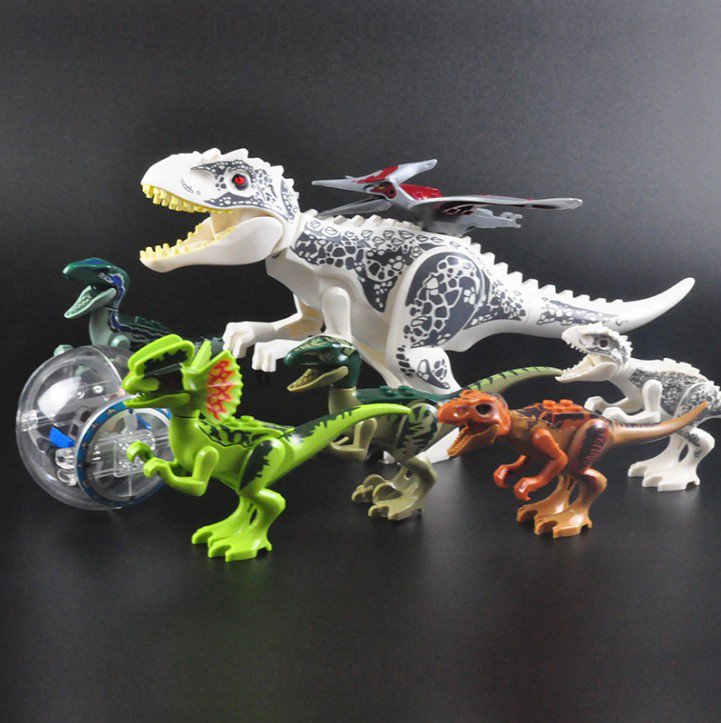 Dinosaurs Indominus Rex Jurassic World II Building Blocks Compatible with Lego