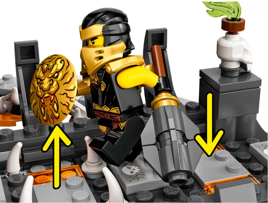 lego ninjago skull dungeon sets