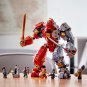 LEGO NINJAGO Fire Stone Mech 71720 Building Kit Featuring Ninja Mech (968 Pieces)