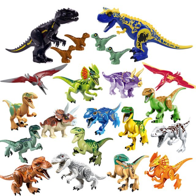 22+Dinosaurs Jurassic World Building Blocks Compatible with Lego