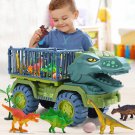 Jurassic world II Dinosaurs Transport Car Carrier Truck indominus rex Compatible with Lego