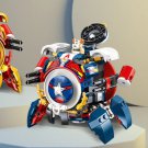Overwatch Wrecking Ball Captain America Building Kit