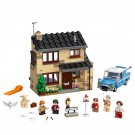 Harry Potter 4 Privet Drive House and Ford Anglia Flying Car Building Toy Set