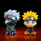 Anime Naruto Action Figures Uzumaki Naruto + Kakashi Toys