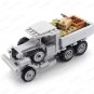 Logistics Military GAZ Truck Building Block Moc WW2 Figures Soviet Compatible with Lego