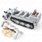 Steel Germany SD.KFZ.7 Half Track Armored Vehicle Building Block For Lego Military