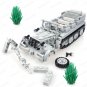 Steel Germany SD.KFZ.7 Half Track Armored Vehicle Building Block For Lego Military