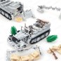Steel Germany SD.KFZ.7 Half Track Armored Vehicle Building Block For Lego Military
