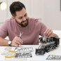 Puzzle 3d Metal Mogul Locomotive 282Pcs Assembly Model Building Kit DIY Toys