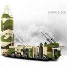 Military Chinese DF-21D Anti-Ship Nuclear Ballistic Missile For Lego Building Block