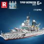 &acirc;�&reg;&acirc;�&reg; Building Blocks MOC Military WW2 Navy Warships Battleship Warship Compatible with Lego