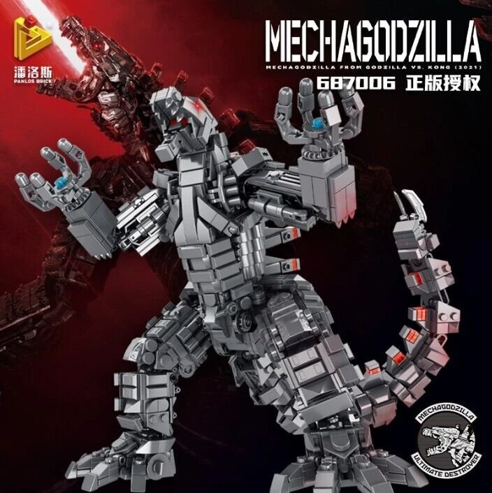 (1446+pcs) Building Blocks Set Ideas Monster Mecha Godzilla Bricks Compatible with LEGO