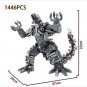(1446+pcs) Building Blocks Set Ideas Monster Mecha Godzilla Bricks Compatible with LEGO
