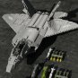 Building Blocks Set MOC Military F22 Jet Fighter Plane Brick Compatible with Lego