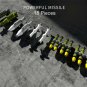 Building Blocks Set MOC Military F22 Jet Fighter Plane Brick Compatible with Lego