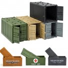 Container Weapon Box Army Police Military Building Blocks Compatible with Lego