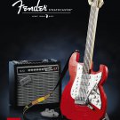 LEGO 21329 Ideas Fender Stratocaster DIY Guitar Model Building Set with 65 Princeton
