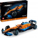 LEGO 42141 Technic McLaren Formula 1 2022 Replica Race Car Model Building Kit, F1 Motor Sport