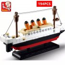 ✮✮ Free Gift for $1 - Titanic Cruise Ship Model Boat SLUBAN Building Blocks Sets DIY Creative