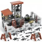 Lego Compatible Military SWAT Soldiers Base WWII Building Blocks Weapons House