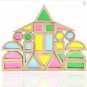 Building Blocks Wooden Construction Building Set in a Box
