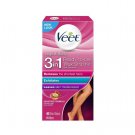Veet Leg & Body Hair Removal Kit Sensitive Formula Ready-to-use Cold Wax Strips