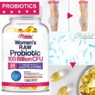 Women's RAW Probiotic 100 Billion CFU - Potency Immune Health - with Prebiotics