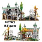 New Movie Lord of Rings Rivendell Castle Building Blocks 10316 Toys 6167Pcs Gift