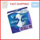 Always Infinity Feminine Pads for Women, Size 5 Extra Heavy Overnight, with wing