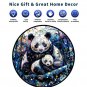 Wooden Puzzle - Panda Family Intellectual Exercise - Family game Toys