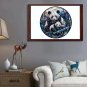 Wooden Puzzle - Panda Family Intellectual Exercise - Family game Toys