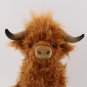 Stuffed Animal Scottish Highland Cow Plush Toy Cute Plushie Christmas 9.6 inch