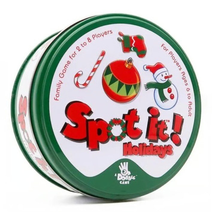Spot it! Holiday Card Game for Family and Kids Travelling Board Games