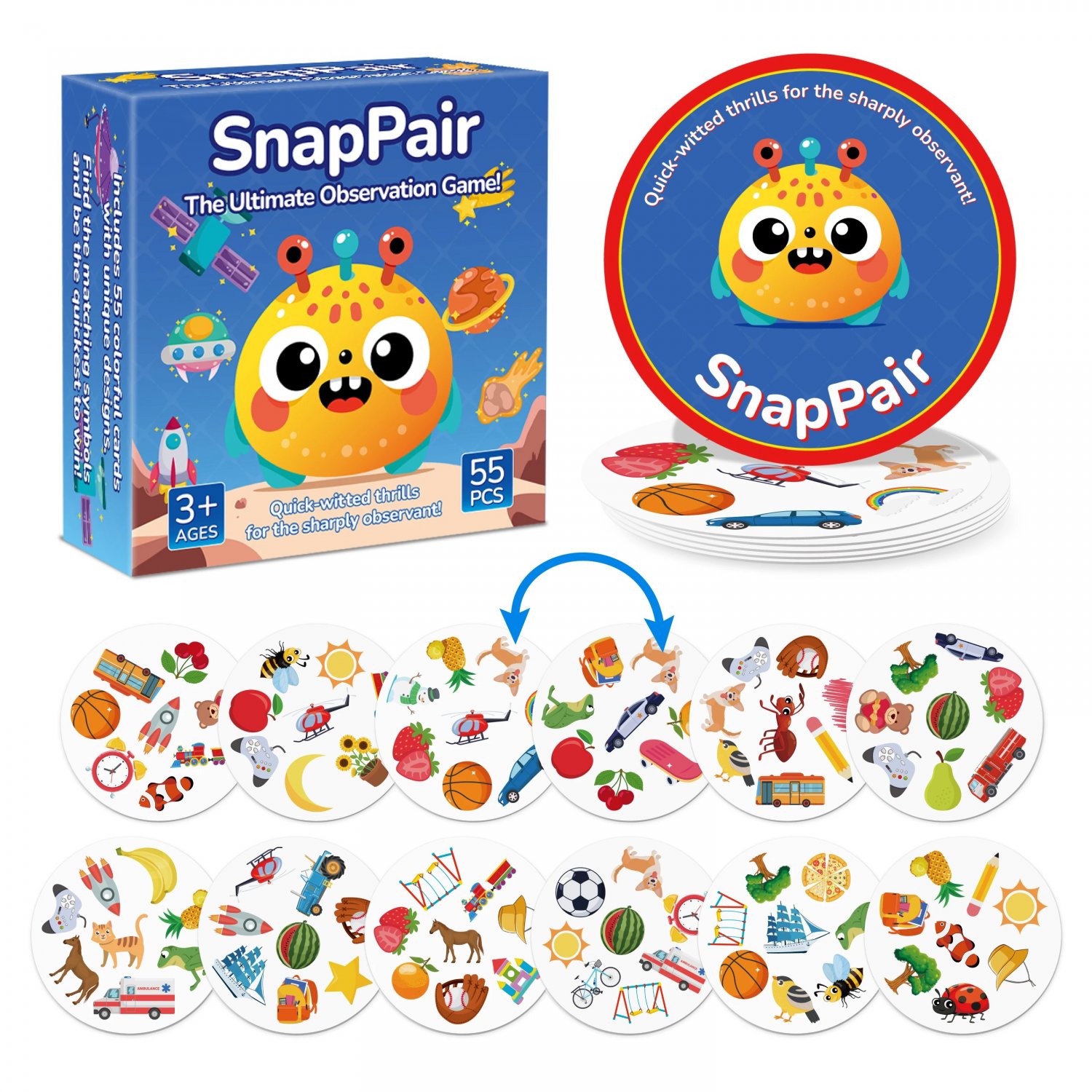 Quickly Patterns Matching Card Games, Memory concentration training