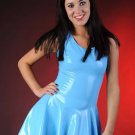 Latex mini dress