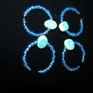 Blue Olives Wine Glass Charms
