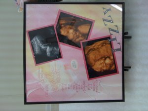 Custom Memory Page in Thin Black Frame