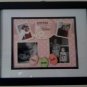 Custom Memory Page Matted and Framed