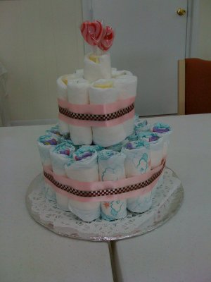 Lil Cake - Medium Diaper Cake