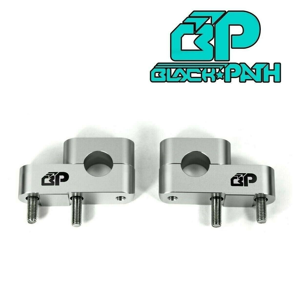 1" Up 1.25" Back Handlebar Riser Spacer Kit 7/8" Bars Yamaha XT500