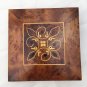 Hand-Carved Rustic Jewelry Box, Moroccan Thuya Wood Box, Handmade Box,Magic Box