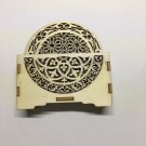 Drink Coasters Table Set Moroccan Tile Design 6 small Pack- Arabesq Style
