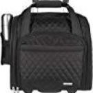 Travelon Wheeled Underseat Carry-On with Back-Up Bag, Black, One Size